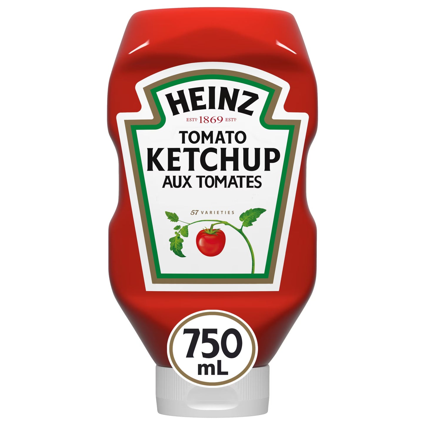 Heinz Ketchup - Canadian Version 750 ml. / 25.4 fl.oz.
