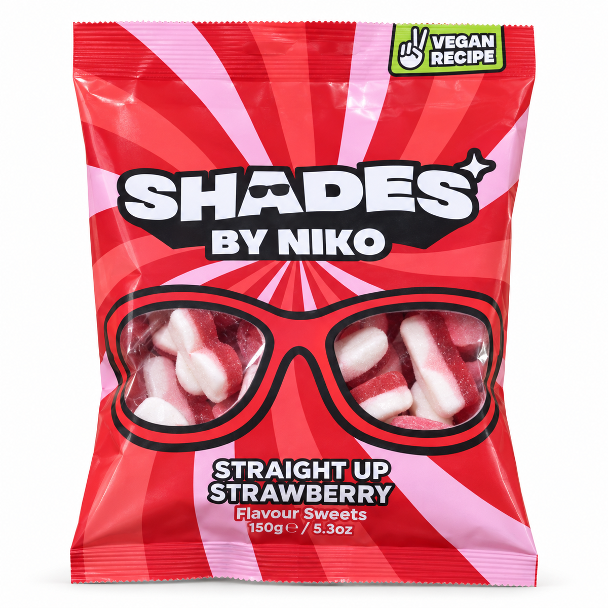 Shades By Niki Straight Up Strawberry 150 g / 5.3 oz