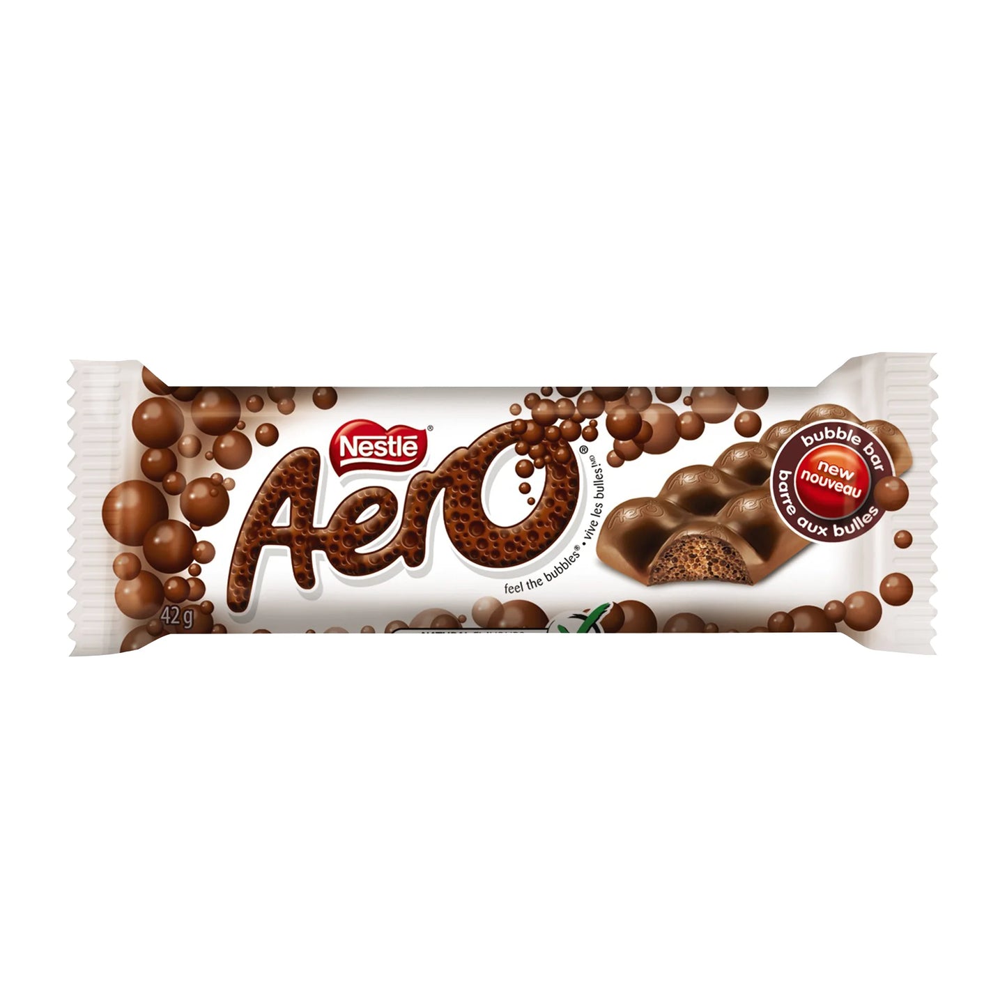 Nestle Aero Chocolate Bar 42 g. / 1.5 oz.