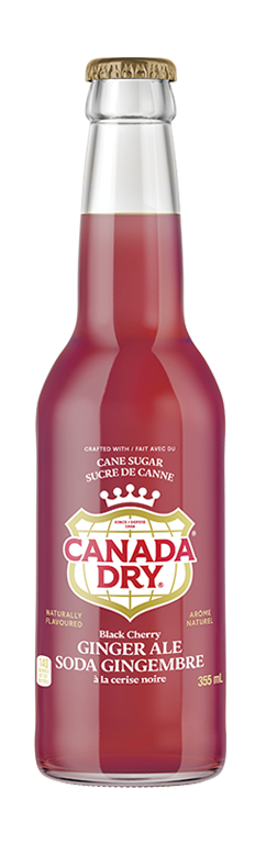 Canada Dry Black Cherry Ginger Ale 355 ml. / 12 fl.oz.