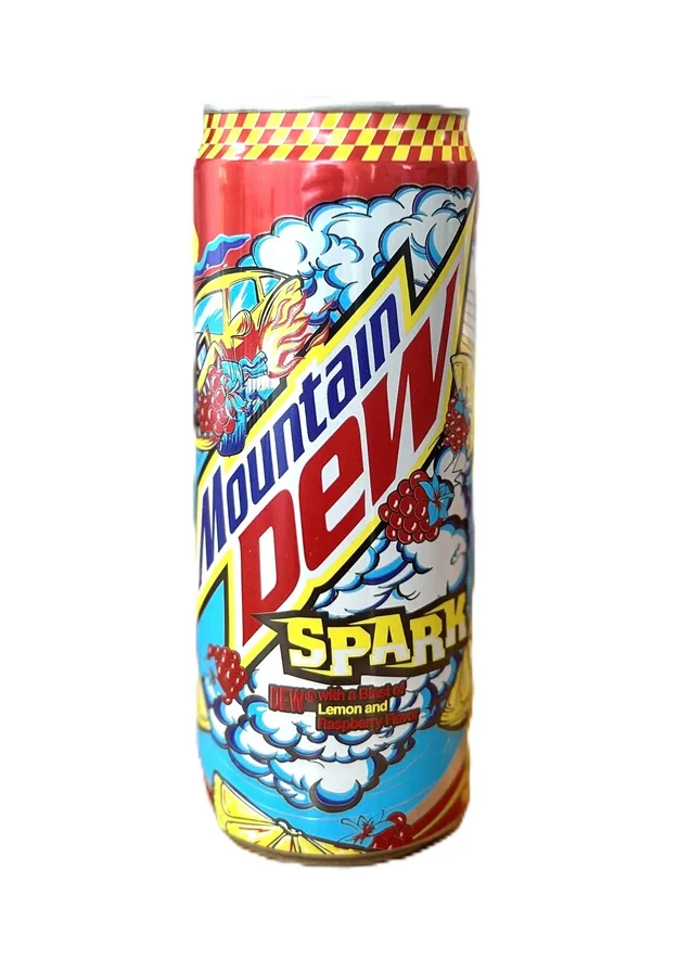 Mountain Dew Spark Soft Drink 330 ml. / 11.2 fl.oz.