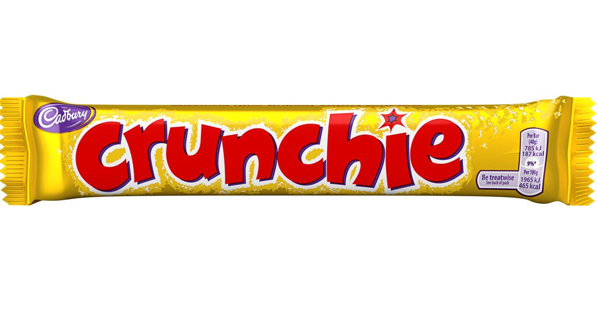 Crunchie Chocolate Candy Bar 44 g. / 1.6 oz.
