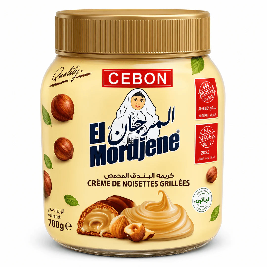 El Mordjene Roasted Hazelnut Spread 700 g. / 24.7 oz.