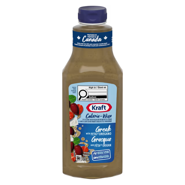 Kraft Calorie-Wise Greek Salad Dressing 425 ml. / 14.4 fl.oz.