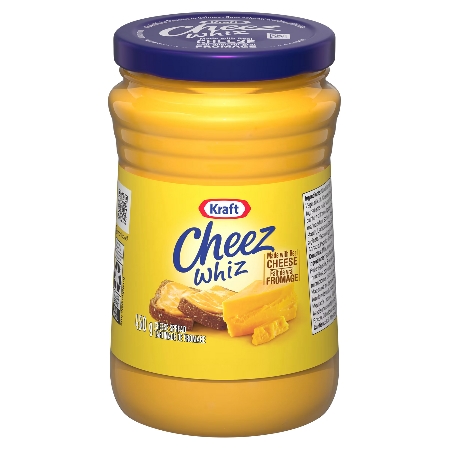 Kraft Cheez Whiz Original Spread 450 g. / 15.9 oz.