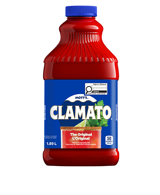 Mott's Clamato Original Tomato Juice 1.89 L / 63.9 fl.oz.