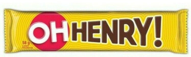 Oh Henry! Chocolate Candy Bar 58 g. / 2.04 oz.