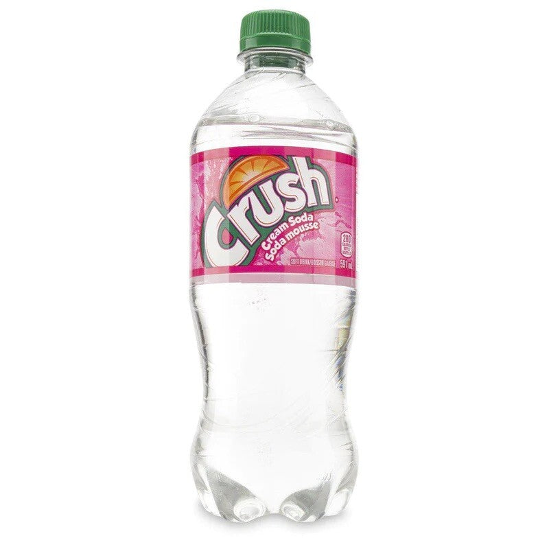 Crush Clear Cream Soda 591 ml. / 20 fl.oz.