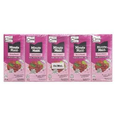 Minute Maid Berry Punch Beverage 200 ml. / 6.76 fl.oz.