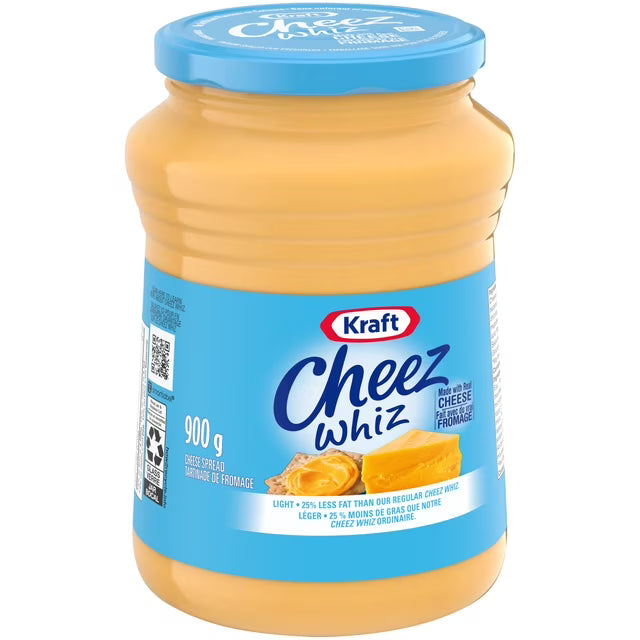 Kraft Cheez Whiz Light Spread 900 g. / 31.7 oz.