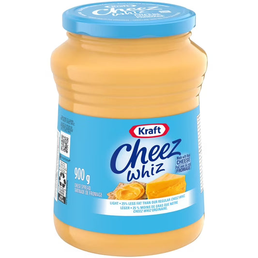 Kraft Cheez Whiz Light Spread 900 g. / 31.7 oz.