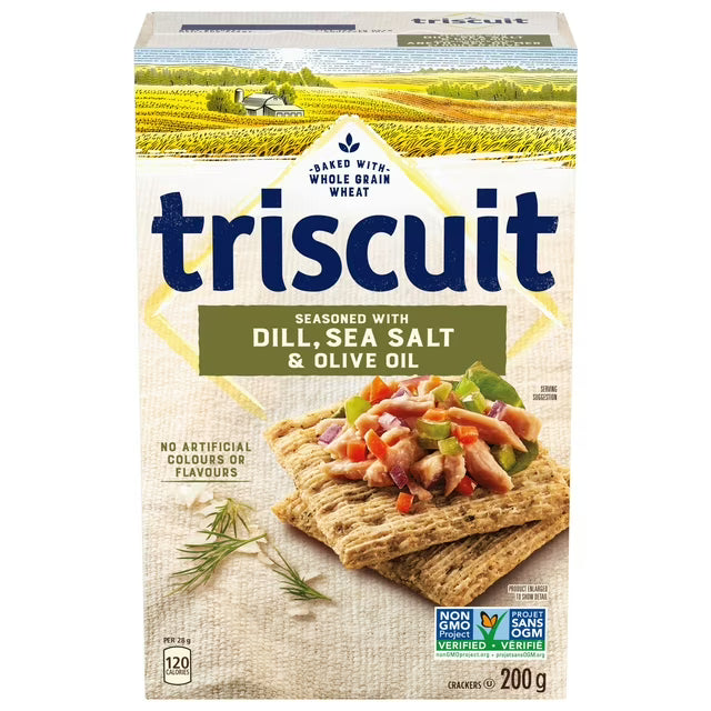 Triscuit Dill Sea Salt & Olive Oil Crackers 200 g. / 7 oz.