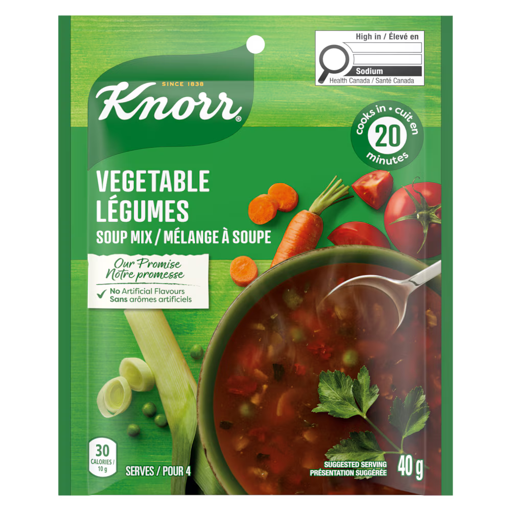 Knorr Vegetable Soup Mix 40 g. / 1.41 oz.