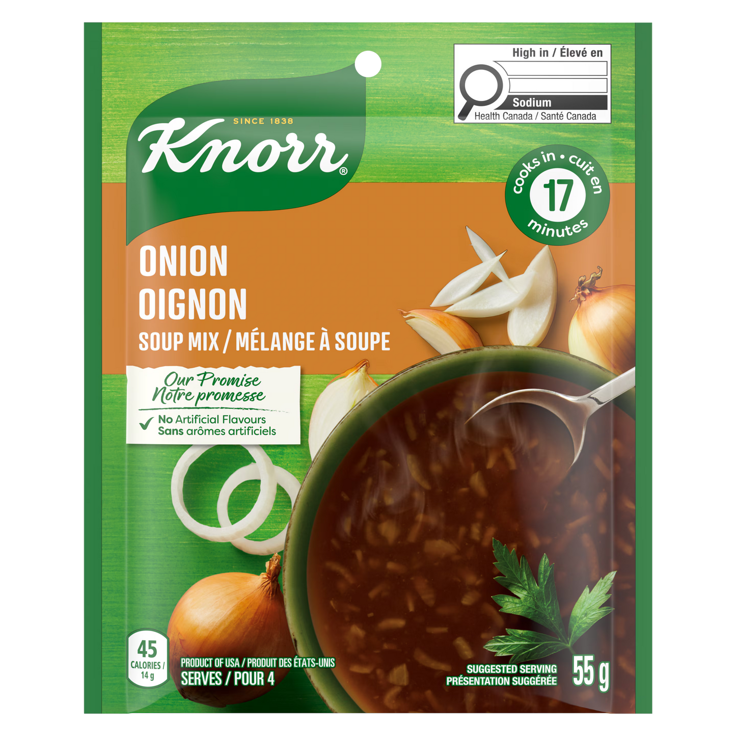 Knorr Onion Soup Mix 55 g. / 1.94 oz.