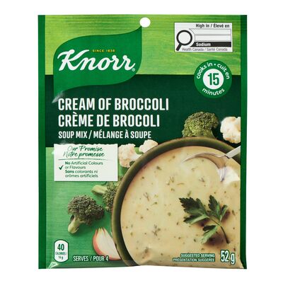 Knorr Cream of Broccoli Soup Mix 52 g. / 1.83 oz.