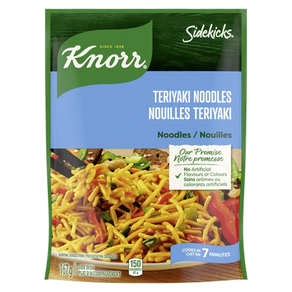 Knorr Sidekicks Teriyaki Noodles Side Dish 167 g. / 5.9 oz.