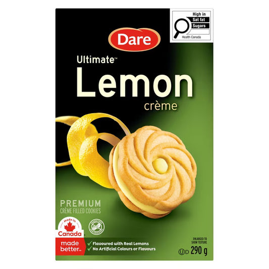Dare Ultimate Lemon Creme Cookies 290 g. / 10.2 oz.