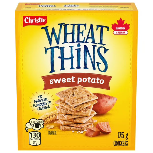 Christie Wheat Thins Sweet Potato Crackers 175 g. / 6.1 oz.