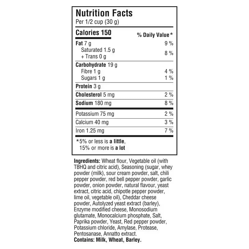Christie Ritz Cheese Nibs Sweet Chili & Sour Cream Crackers 180 g. / 6.35 oz.