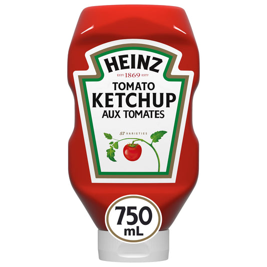 Heinz Ketchup - Canadian Version 750 ml. / 25.4 fl.oz.