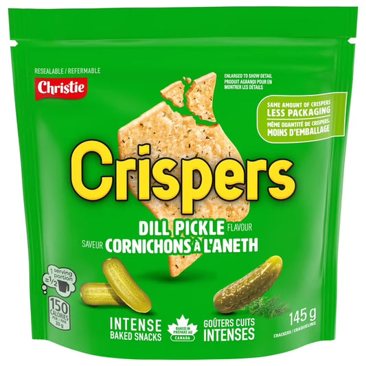 Christie Crispers Dill Pickle Crackers 145 g. / 5.1 oz.