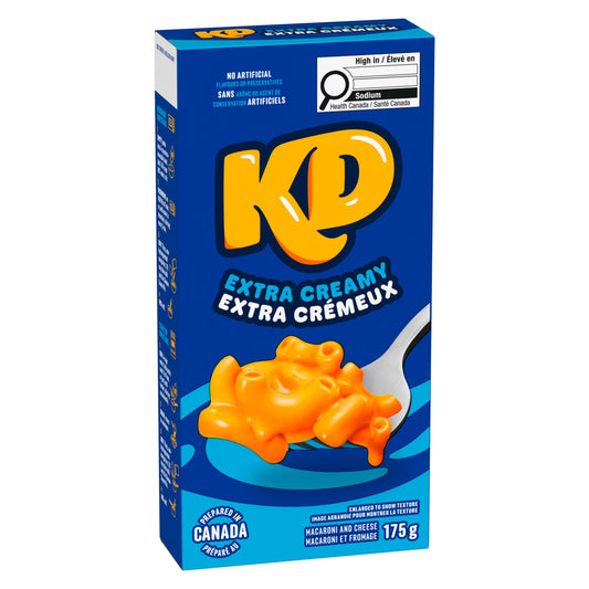 Kraft Dinner KD Extra Creamy Macaroni & Cheese 175 g. / 6.2 oz.