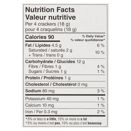 Dare Breton Gluten Free Original Crackers with Flax 135 g. / 7.8 oz.
