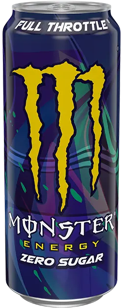 Monster Energy Full Throttle Zero Sugar Energy Drink 500 ml. / 16.9 fl.oz.