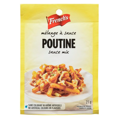 French's Poutine Gravy Mix Pouch 21 g. / 0.74 oz.