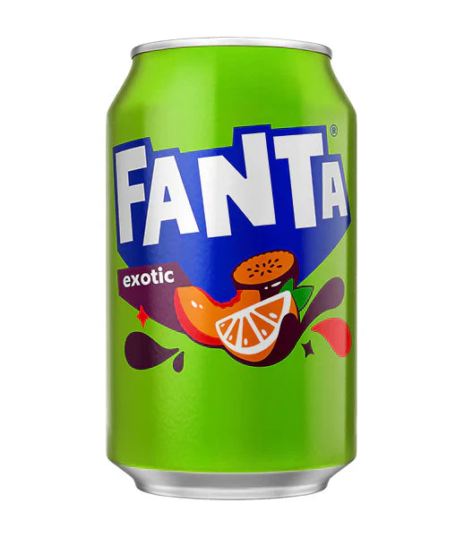 Fanta Exotic Soft Drink 330 ml. / 11.15 fl.oz