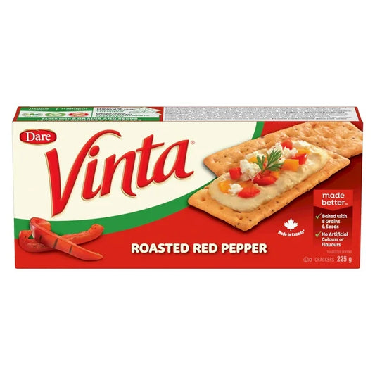 Dare Vinta Roasted Red Pepper Crackers 225 g. / 7.9 oz.