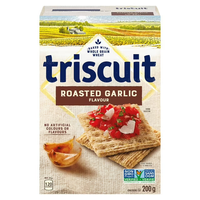Triscuit Roasted Garlic Crackers 200 g. / 7 oz.