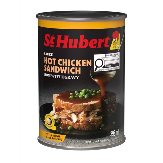 St-Hubert Hot Chicken Sandwich Homestyle Gravy 398 ml. / 13.5 fl.oz.