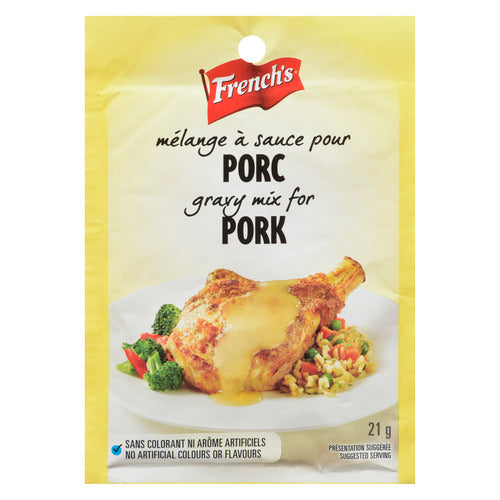French's Gravy Mix for Pork Pouch 21 g. / 0.74 oz.