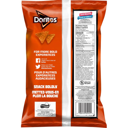 Doritos Zesty Cheese Tortilla Chips 235 g. / 8.28 oz.