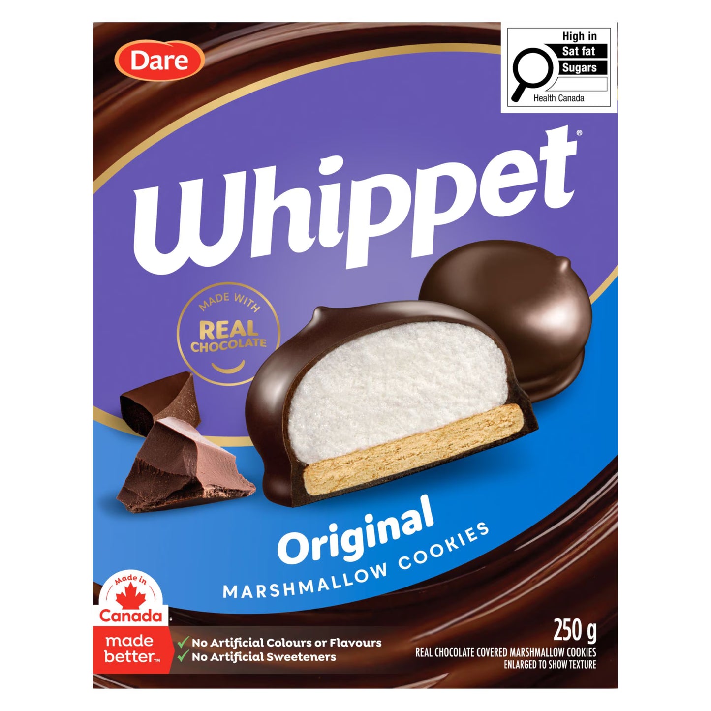 Dare Whippet Original Cookies 250 g. / 8.82 oz.