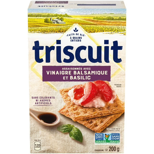 Triscuit Balsamic Vinegar & Basil Crackers 200 g. / 7 oz.