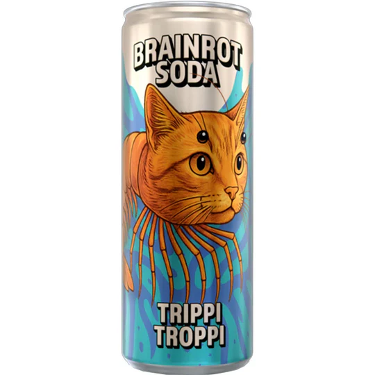 Brainrot Soda Trippi Troppi - Strawberry Lemonade 250 ml. / 8.45 fl.oz.