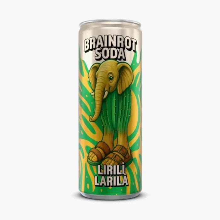 Brainrot Soda Lirili Larila - Cactus Lemon 250 ml. / 8.45 fl.oz.