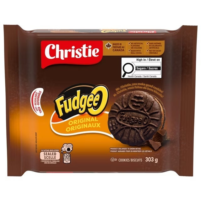 Christie Fudgee-O Original Cookies 303 g. / 10.7 oz.