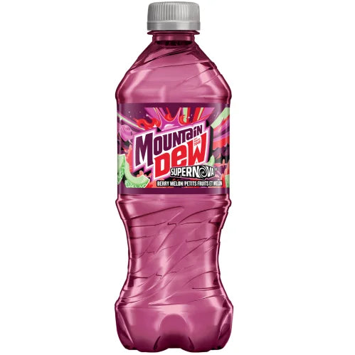 Mountain Dew Supernova Soda 591 ml. / 20 fl.oz. - Case of 24