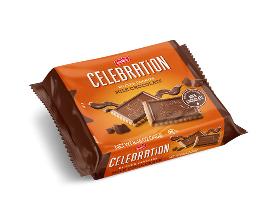 Leclerc Celebration Milk Chocolate Butter Cookies 240 g. / 8.47 oz.