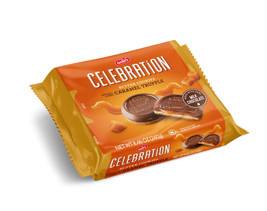 Leclerc Celebration Caramel Truffle Butter Cookies 240 g. / 8.47 oz.