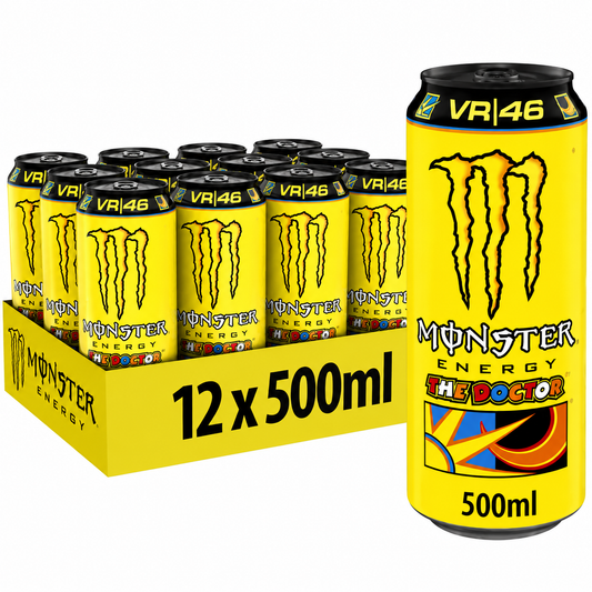 Monster Energy VR46 The Doctor Energy Drink 500 ml. / 16.9 fl.oz.