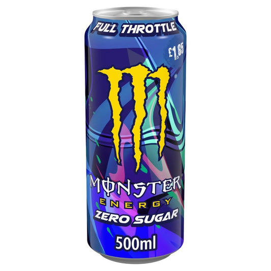 Monster Energy Full Throttle Zero Sugar Energy Drink 500 ml. / 16.9 fl.oz.