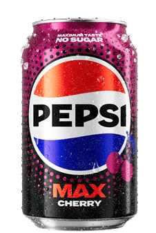 Pepsi Max Cherry Zero Sugar Soft Drink 330 ml. / 11.16 fl.oz.