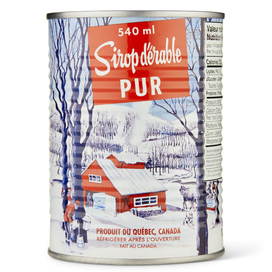 Pure Maple Syrup - Product of Quebec 540 ml. / 18.3 fl.oz.