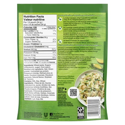 Knorr Sidekicks Butter & Herb Pasta Side Dish 136 g. / 4.8 oz.