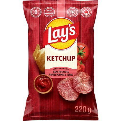 Lay's Ketchup Flavored Potato Chips 220 g. / 7.76 oz.