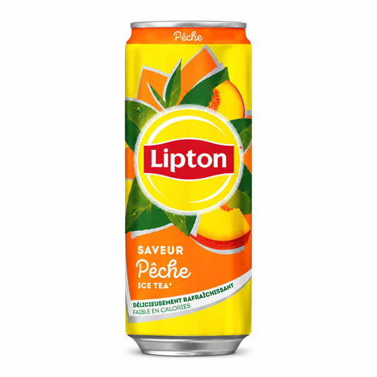 Lipton Peach Iced Tea 330ml / 11.16 fl oz